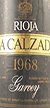 1968 Rioja La Calzada 1968 Garvey (Red wine)