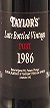 1986 Taylor's Late bottled Vintage Port 1986