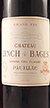 1966 Chateau Lynch Bages 1966 Paulliac Grand Cru Classe (Red wine)