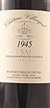 1945 Rivesaltes Chateau Villargeil 1945 (Sweet red wine)