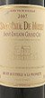 2007 Saint Paul de Musset 2007 Saint Emilion Grand Cru (Red wine)