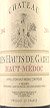 2004 Chateau Les Hauts de Gadet 2004 Haut Medoc (Red wine)